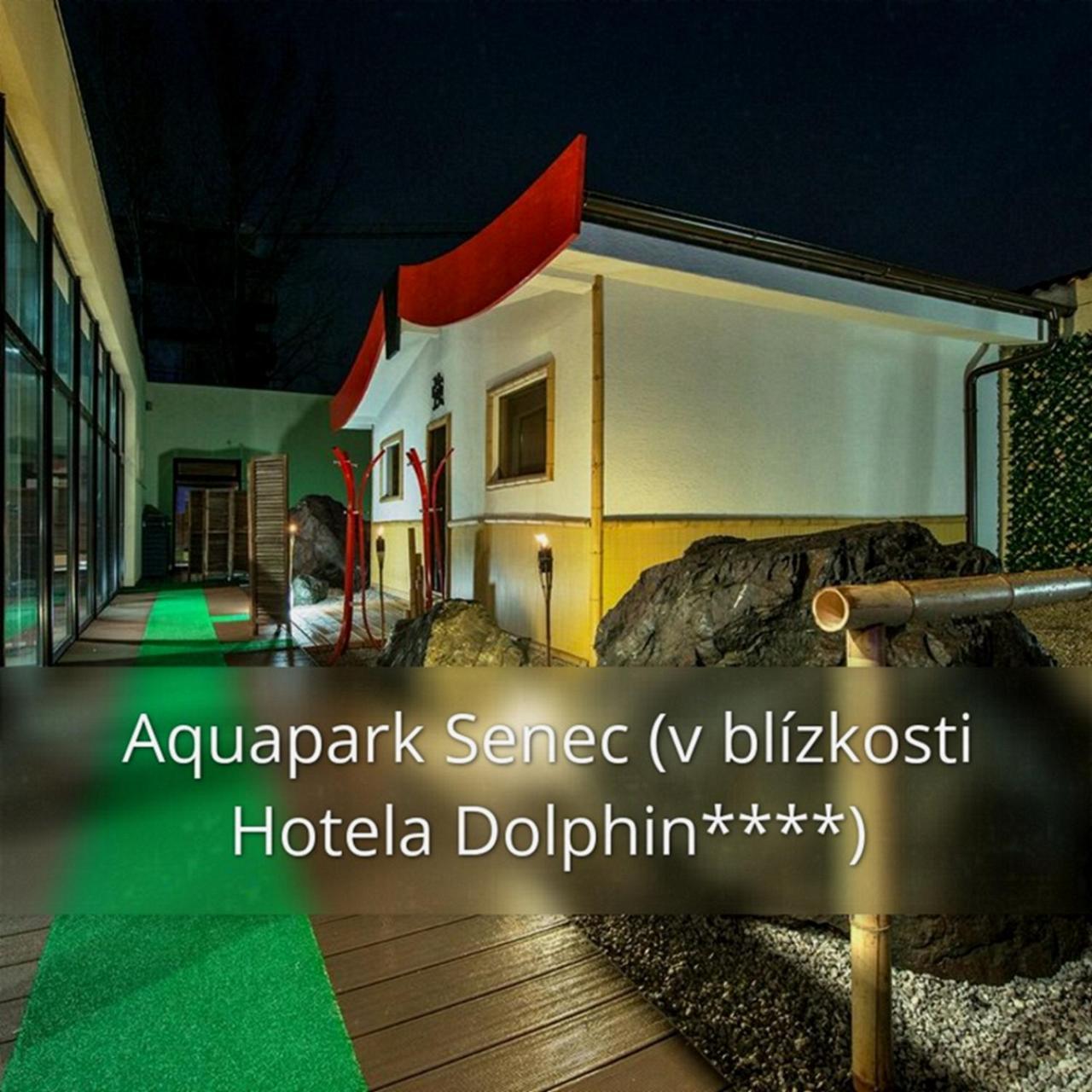 Hotel Dolphin Сенец Экстерьер фото