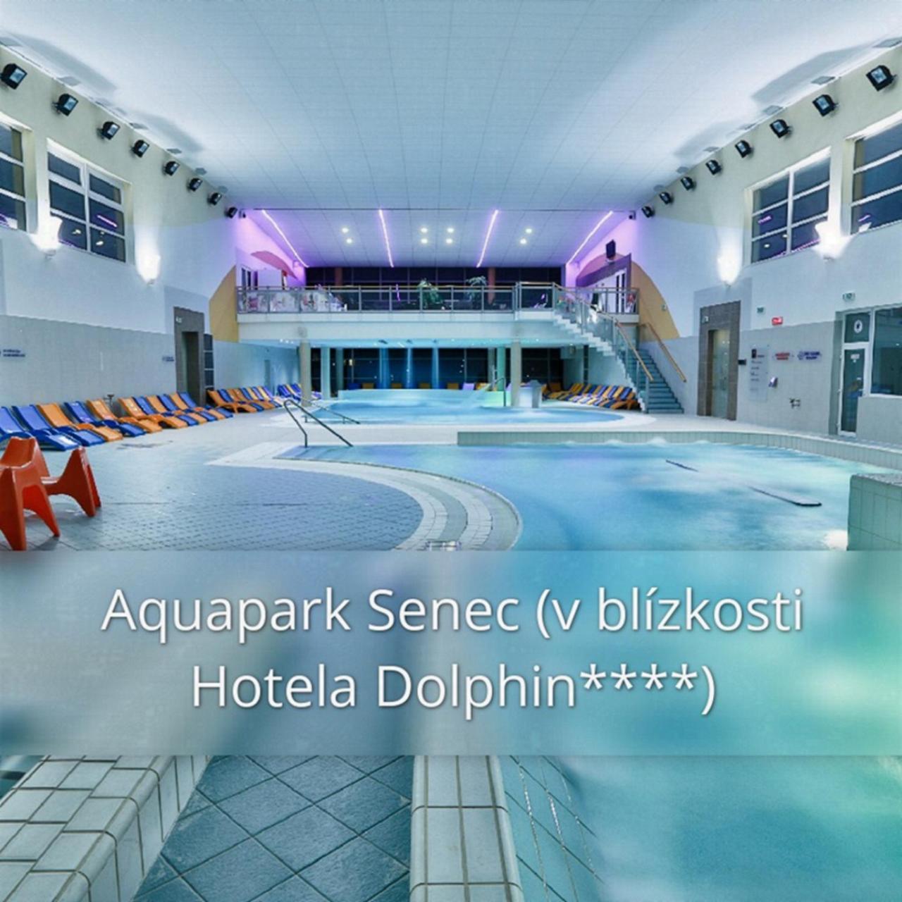 Hotel Dolphin Сенец Экстерьер фото